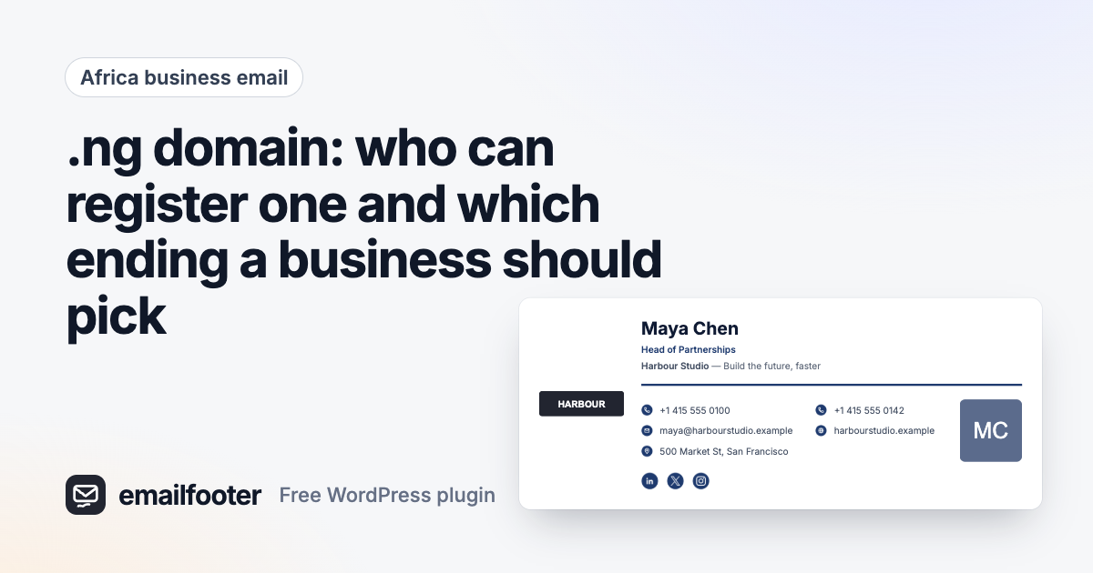 .ng domain: who can register one and which ending a business should pick